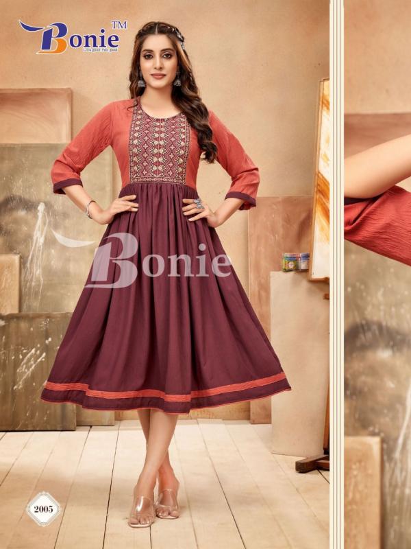 Bonie Khushi Vol 2 Fancy Anarkali Kurti Collection